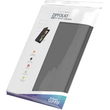 Ultimate Guard Zipfolio 360 - 18-Pocket XenoSkin Grau Ultimate Guard Zipfolio 360 - 18-Pocket XenoSkin Grau