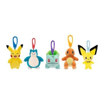Pokémon Plüschfigur Anhänger Version 14 10 cm Zufällige Auswahl