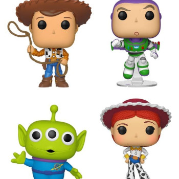 Toy Story POP! Disney Vinyl Figuren 4-Pack Black Friday Bundle 9 cm