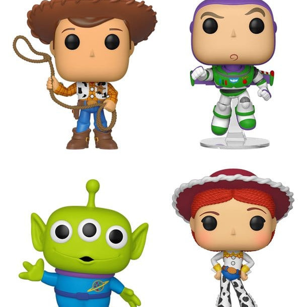 Toy Story POP! Disney Vinyl Figuren 4-Pack Black Friday Bundle 9 cm
