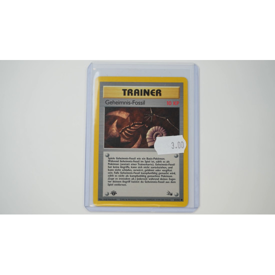 Mysterious Fossil (FO-62) 1ST EDITION[DE/NM]