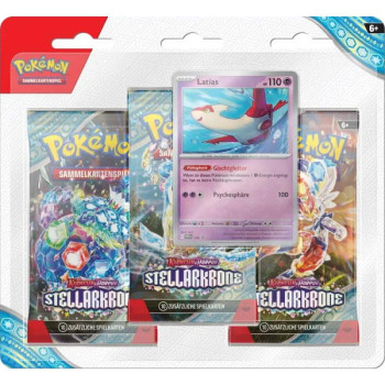 Stellarkrone: Latias 3-Pack Blister[DE]