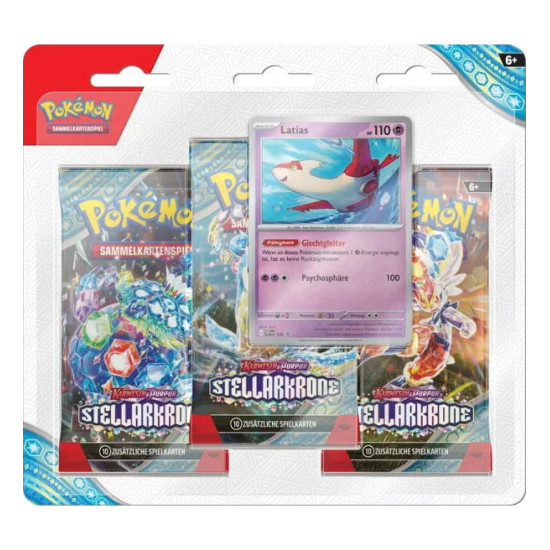 Stellarkrone: Latias 3-Pack Blister[DE]