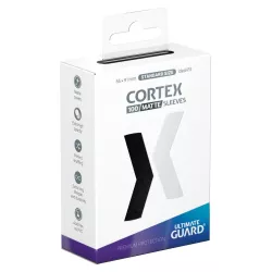 Cortex Sleeves Matte Standard Size (100) - Black