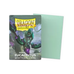 Dragonshield 60 Eucalyptus - Matte Dual Sleeves