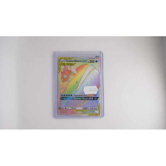 Magikarp & Wailord-GX / Karpador & Wailord-GX (TEU-183)[DE/NM]