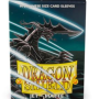 Dragon Shield Small Sleeves - Japanese Matte Jet (60 Sleeves)