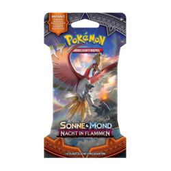 Sleeved Booster Nacht in Flammen[DE]