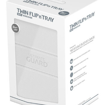 Ultimate Guard Twin Flip`n`Tray 160+ XenoSkin Monocolor Weiß Ultimate Guard Twin Flip`n`Tray 160+ XenoSkin Monocolor Weiß