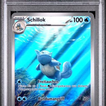 Wartortle / Schillok (MEW-171) PSA 9[DE/NM]