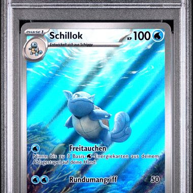 Wartortle / Schillok (MEW-171) PSA 9[DE/NM]