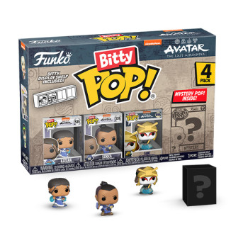 Avatar The Last Airbender - Funko Bitty Pop 4er Figuren Set