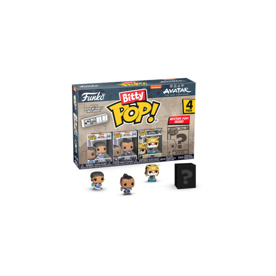 Avatar The Last Airbender - Funko Bitty Pop 4er Figuren Set