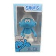 Die Schlümpfe Vinyl Figur Schlumpf Weiß und Blau - Flocked 
