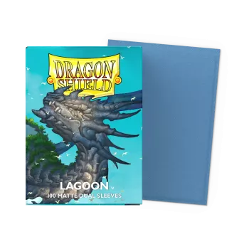 Dragonshield Lagoon - Matte Dual Sleeves Standard Size