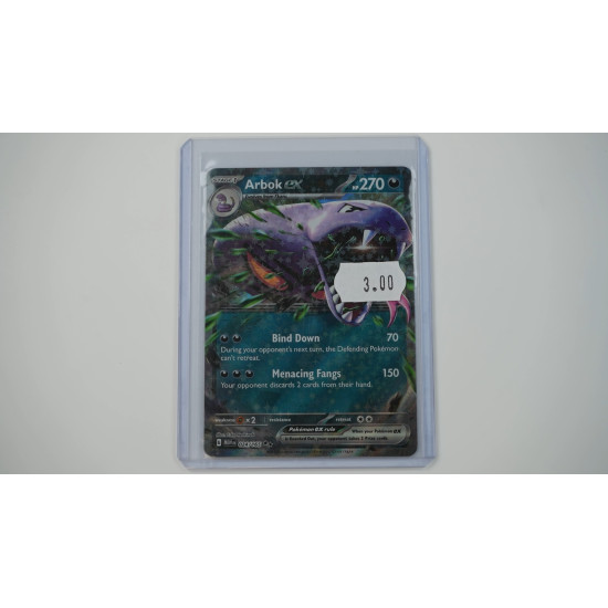 Arbok ex / Arbok-ex (MEW-24)[EN/NM]