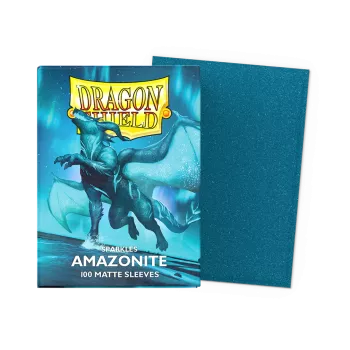 Dragonshield 100 Amazonite - Matte Sleeves