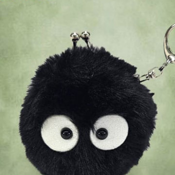 Mein Nachbar Totoro Funwari Mini Plüsch-Geldbeutel Soot Sprite