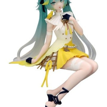 Hatsune Miku Noodle Stopper PVC Statue Canary Bird heo exclusive