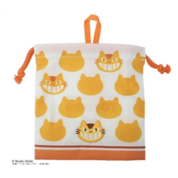 My Neighbor Totoro - Satchel with Lanyard (20x19 cm ) - Catbus Silhouette