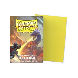 Dragonshield 60 Lightning - Matte Dual Sleeves
