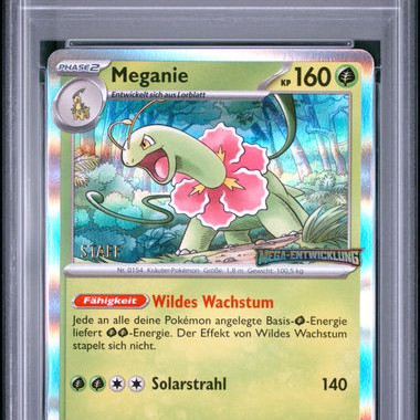 Meganium / Meganie (MEP-1) Staff Version PSA 9[DE/NM]