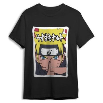 Naruto Shippuden T-Shirt X Black T-Shirts Naruto (M)