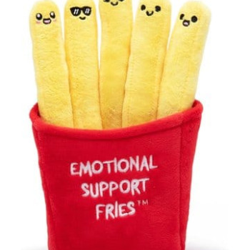 Relatable Emotional Support Plüschfigur Fries