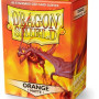 Dragon Shield Standard Sleeves - Matte Orange (100 Sleeves)