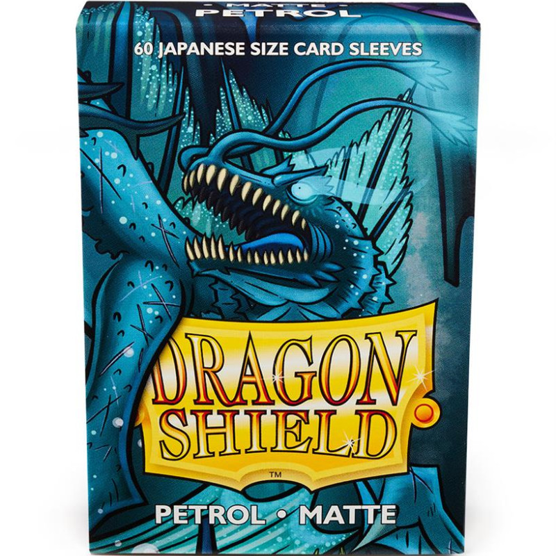 Dragon Shield Japanese Matte Sleeves - Petrol (60 Sleeves) Dragon Shield Japanese Matte Sleeves - Petrol (60 Sleeves)