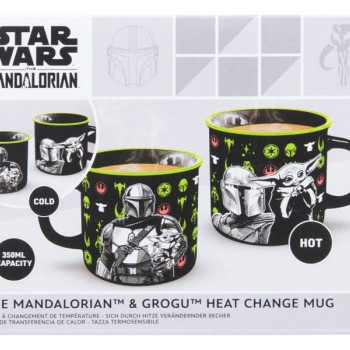 Star Wars: The Mandalorian Tasse mit Thermoeffekt Mandalorian and Grogu
