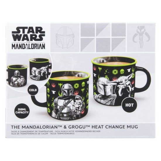 Star Wars: The Mandalorian Tasse mit Thermoeffekt Mandalorian and Grogu