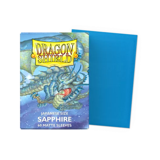 Dragonshield 60 Sapphire - Matte Sleeves