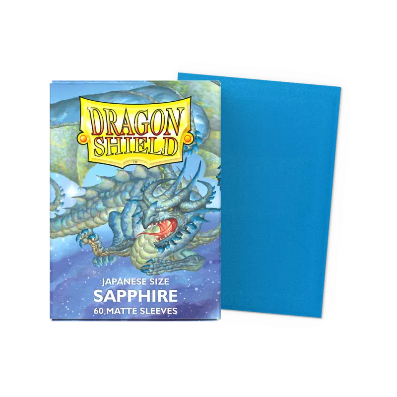 Dragonshield 60 Sapphire - Matte Sleeves