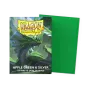 Dragonshield 100 Apple Green & Silver - Matte Dual Sleeves
