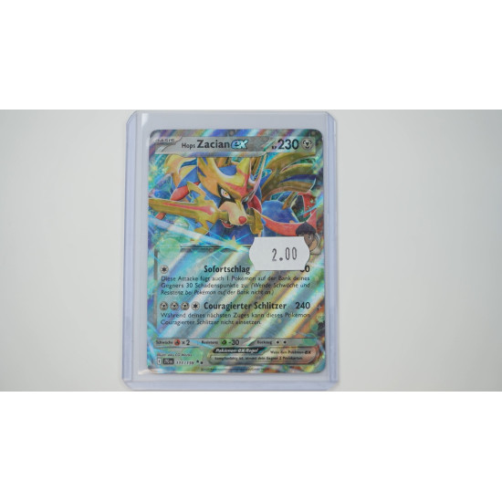 Hop's Zacian ex / Hops Zacian-ex (JTG-111)[DE/NM]