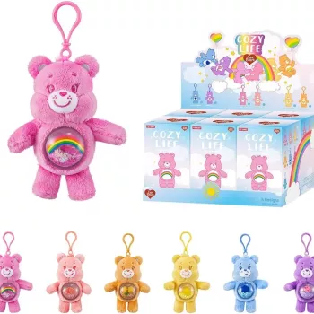 Care Bears Cozy Life Serie- Quicksand Plüsch Anhänger Blind Box