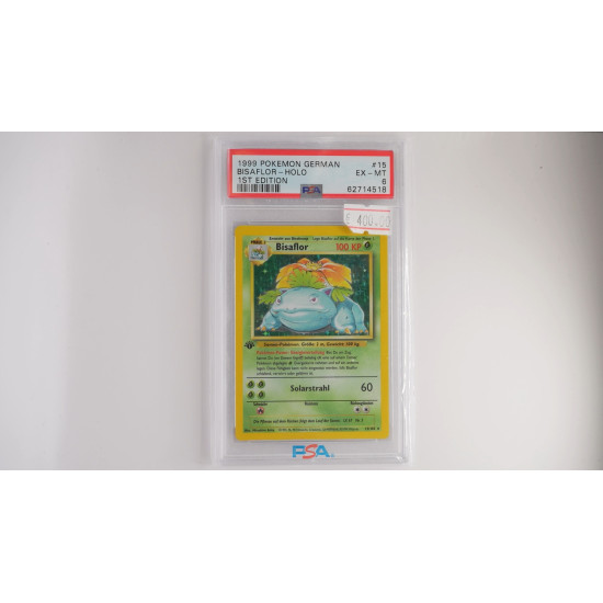 Venusaur / Bisaflor (BS-15) PSA[DE/EX]
