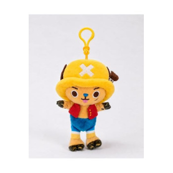 One Piece Plüsch Schlüsselanhänger Chopper x Luffy / Ruffy 11 cm