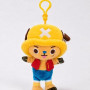 One Piece Plüsch Schlüsselanhänger Chopper x Luffy / Ruffy 11 cm
