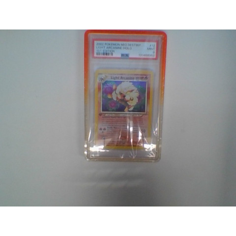 Light Arcanine (NDE-012) Holo 1st Edition PSA 9[EN/NM]