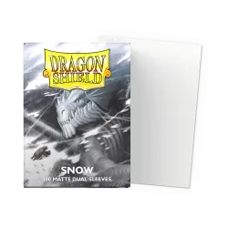 Dragonshield Snow - Matte Dual Sleeves Standard Size