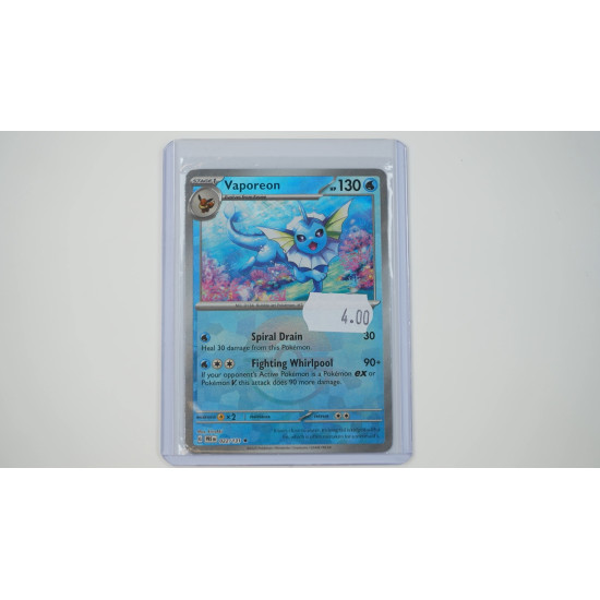 Vaporeon / Aquana (PRE-22) POKEBALL[EN/NM]