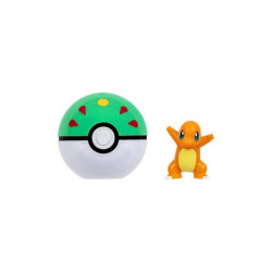 Pokémon Clip 'n' Go Actionfigur Glumanda & Freundesball Pokémon Clip 'n' Go Actionfigur Glumanda & Freundesball