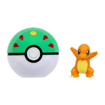 Pokémon Clip 'n' Go Actionfigur Glumanda & Freundesball