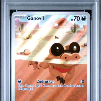#135 GANOVIL ILLUSTRATION RARE PSA 9[DE/NM]