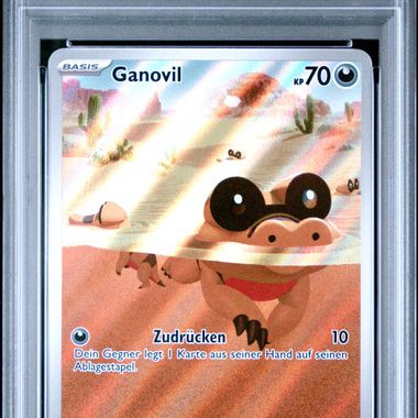 #135 GANOVIL ILLUSTRATION RARE PSA 9[DE/NM]