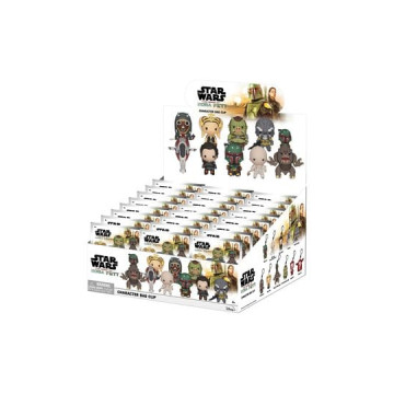 Star Wars: Das Buch von Boba Fett 3D PVC-Taschenanhänger Serie 1