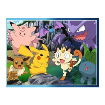 Pokémon Kinderpuzzle XXL Fang die Pokémon! (300 Teile)