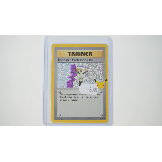 Imposter Professor Oak / Falscher Professor Eich (CEL-CC4)[EN/NM]
